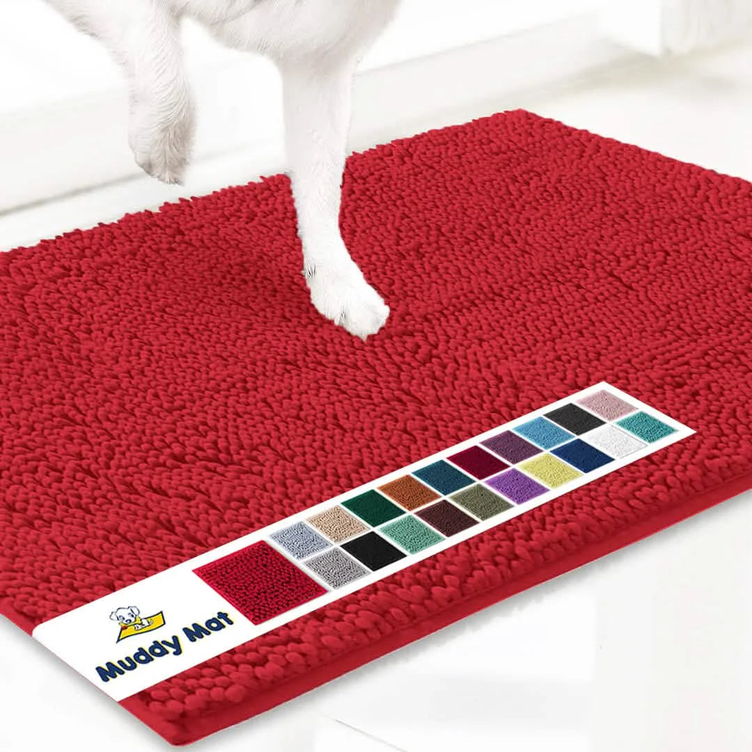 Muddy Mat Anti Mud Doormat Microfiber Paw Cleaner For Pets