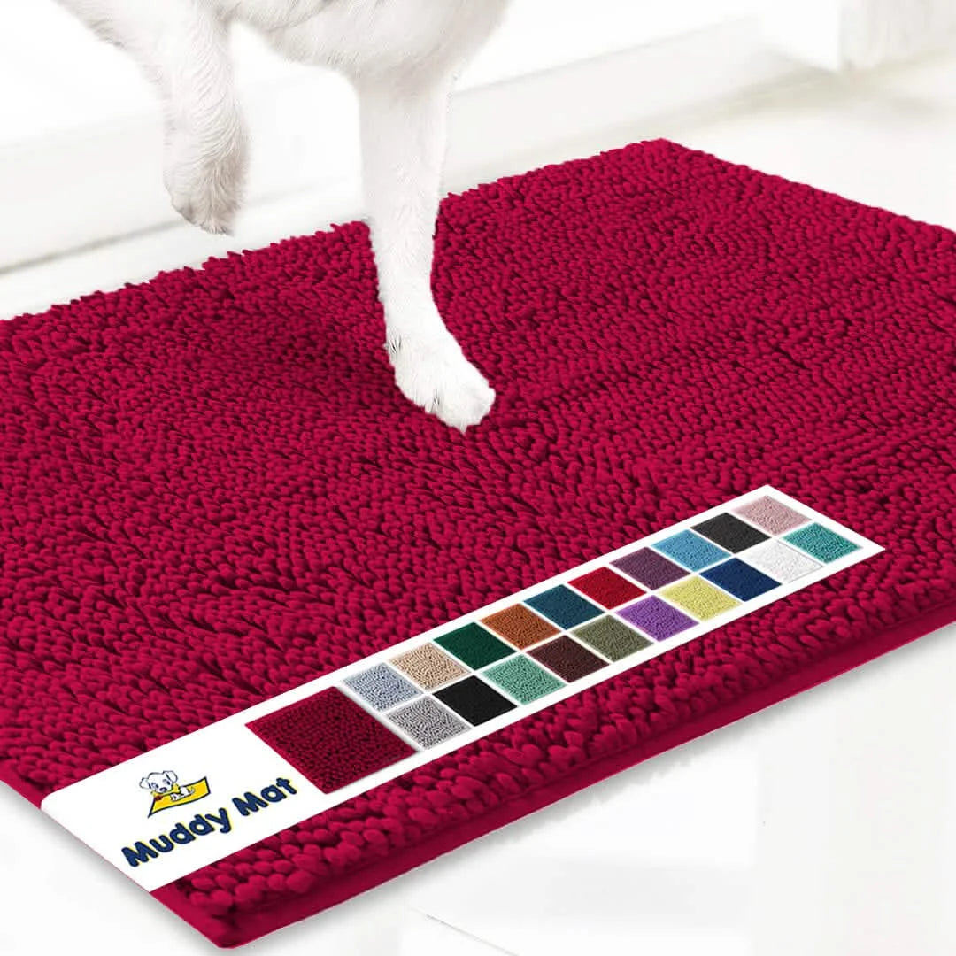 Muddy Mat Anti Mud Doormat Microfiber Paw Cleaner For Pets