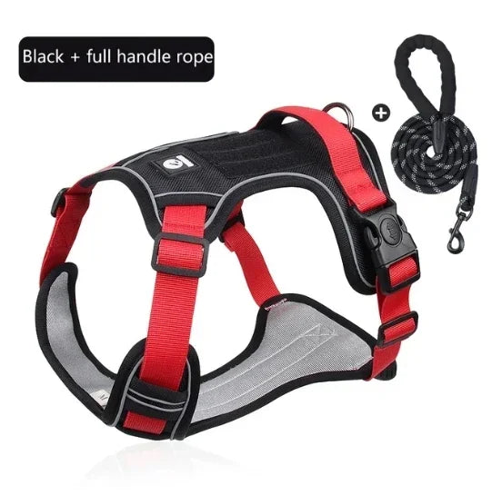 Reflective Adjustable Dog Harness For Outdoor Training