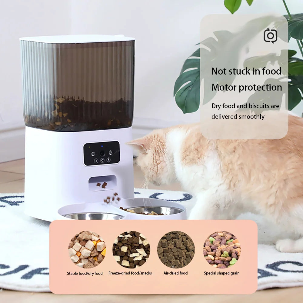 ZYfeeder Smart Pet Feeder With Camera And WiFi Timing