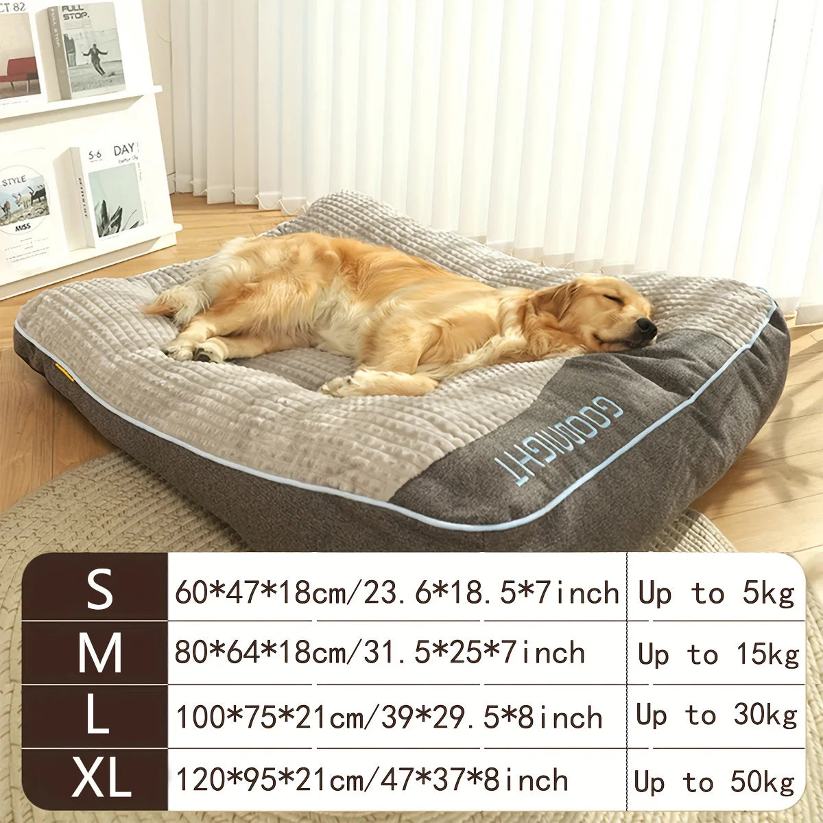 Extra Thickened Orthopedic Dog Bed for Senior Dogs