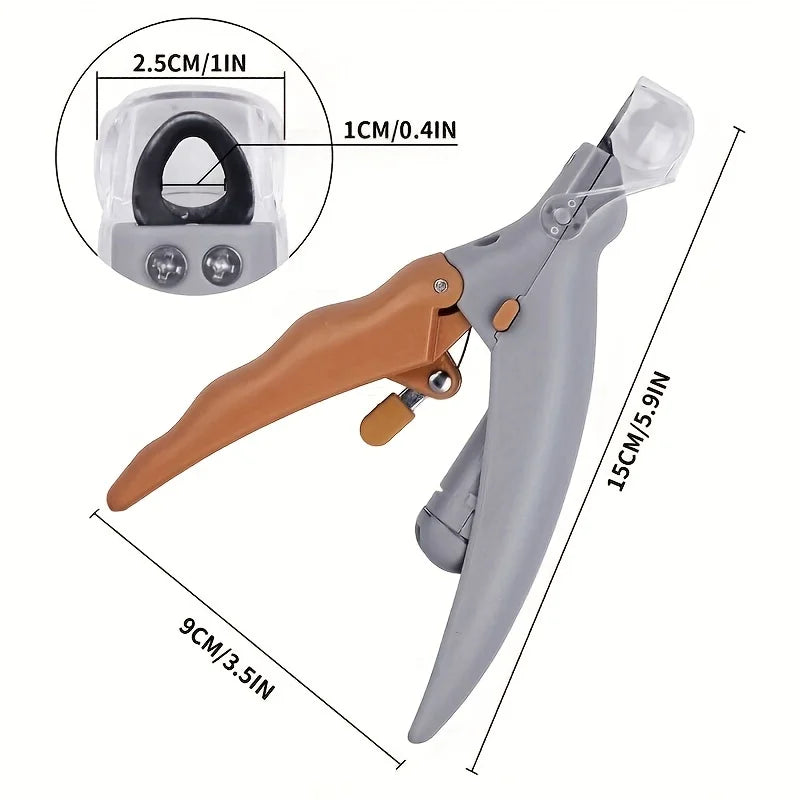 LED Nail Clipper With Magnifying Glass For Dogs And Cats
