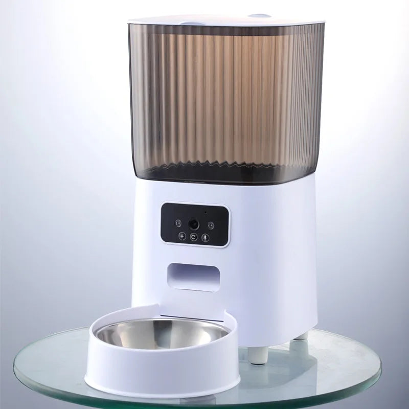 ZYfeeder Smart Pet Feeder With Camera WiFi Timed Dispenser