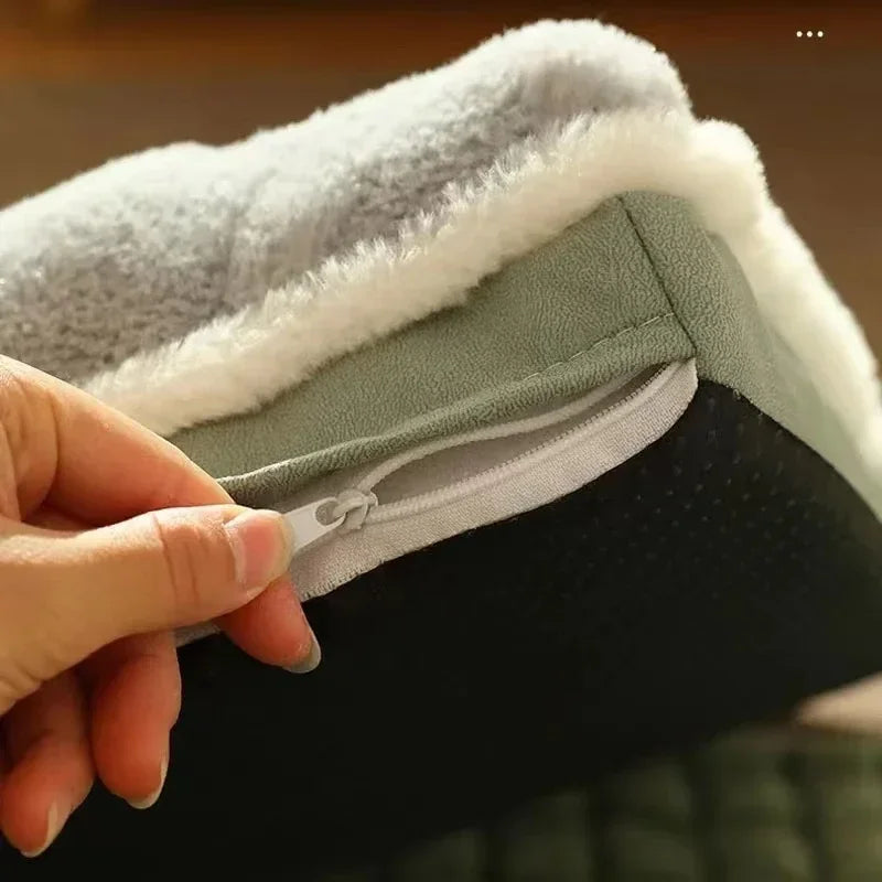 Orthopedic Memory Foam Dog Bed With Removable Cover Machine Washable