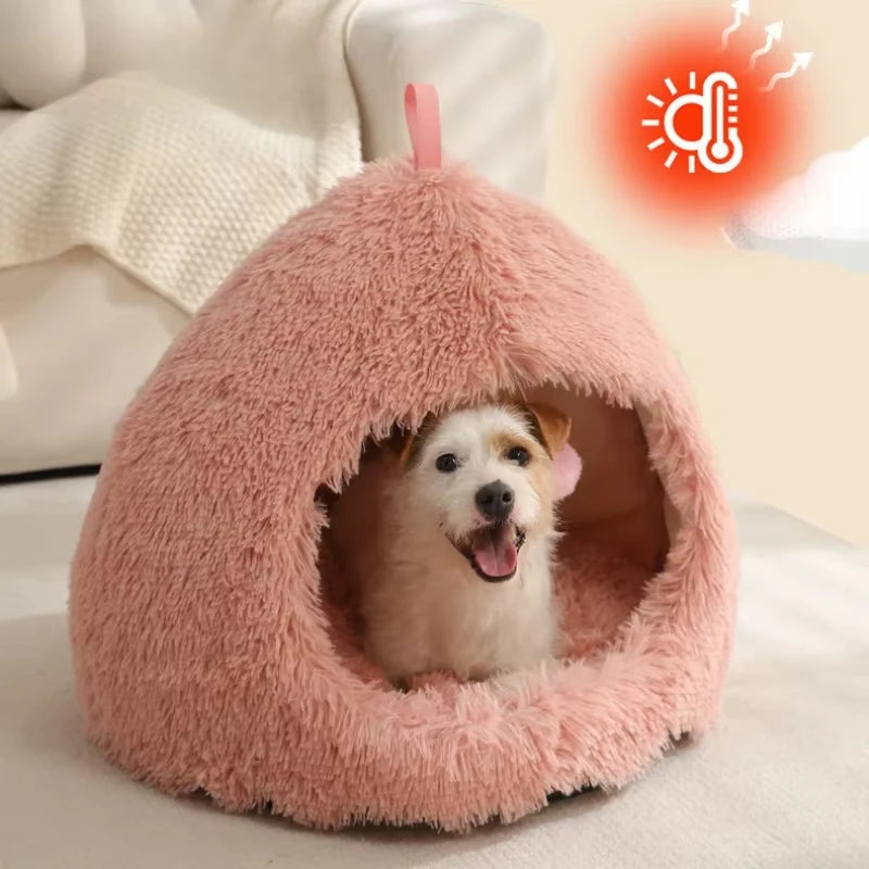 Soft Warm Winter Pet Basket Lounger Bed For Pets Cozy