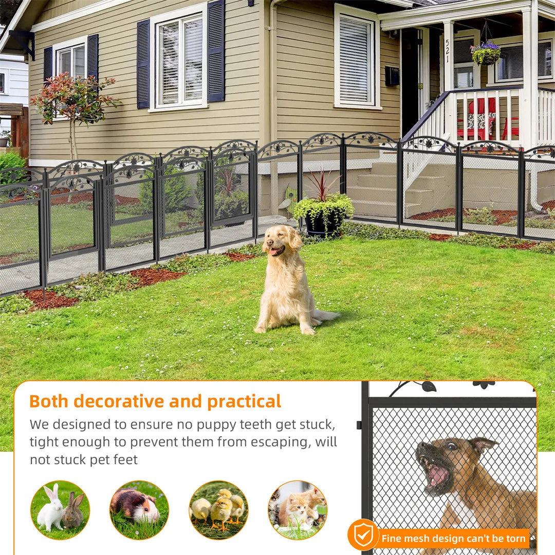 BINGOPAW Heavy Duty Dog Playpen With Waterproof Pad