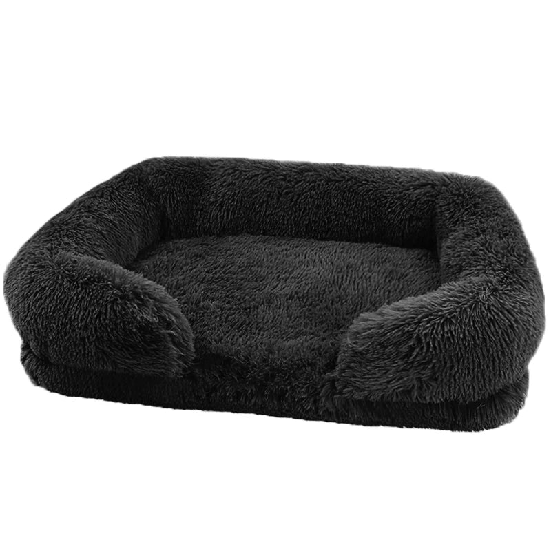 Orthopedic Dog Bed With Washable Plush Cover And Durable Comfort