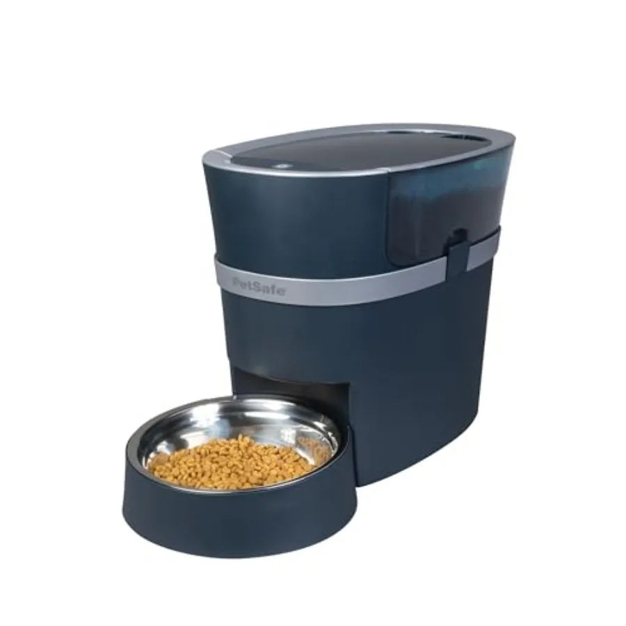 Electronic Pet Feeder For Cats And Dogs Alexa Apple Android Compatibility
