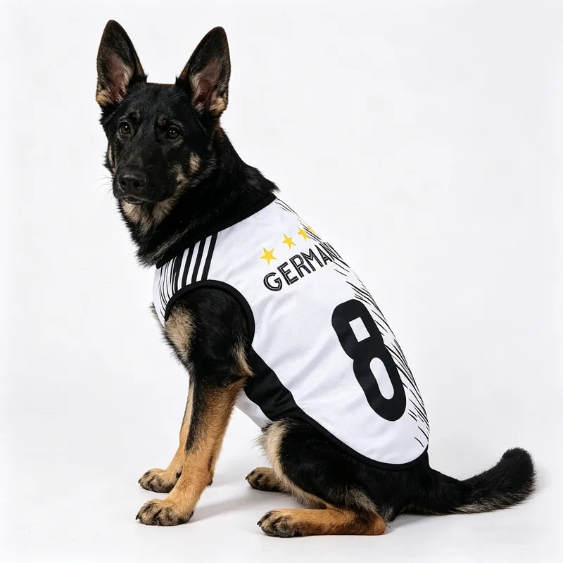 Sport Team Mesh Dog Vest Breathable Lightweight Pet Clothing