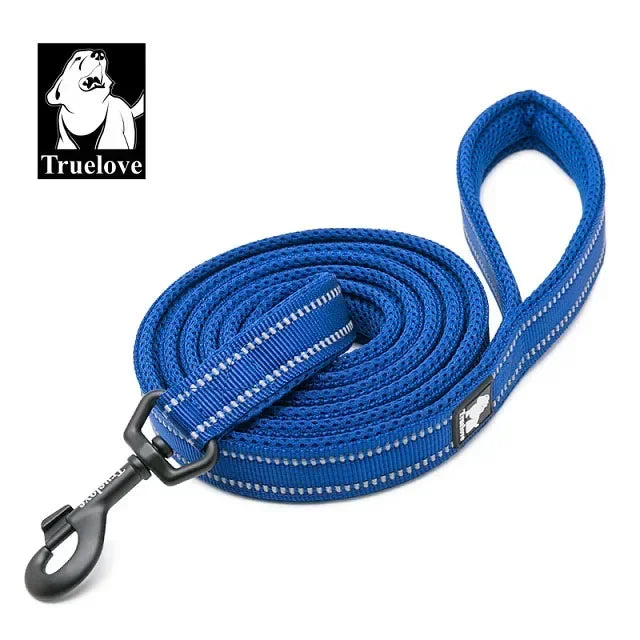 TRUELOVE Soft Reflective Nylon Leash With Padded Mesh