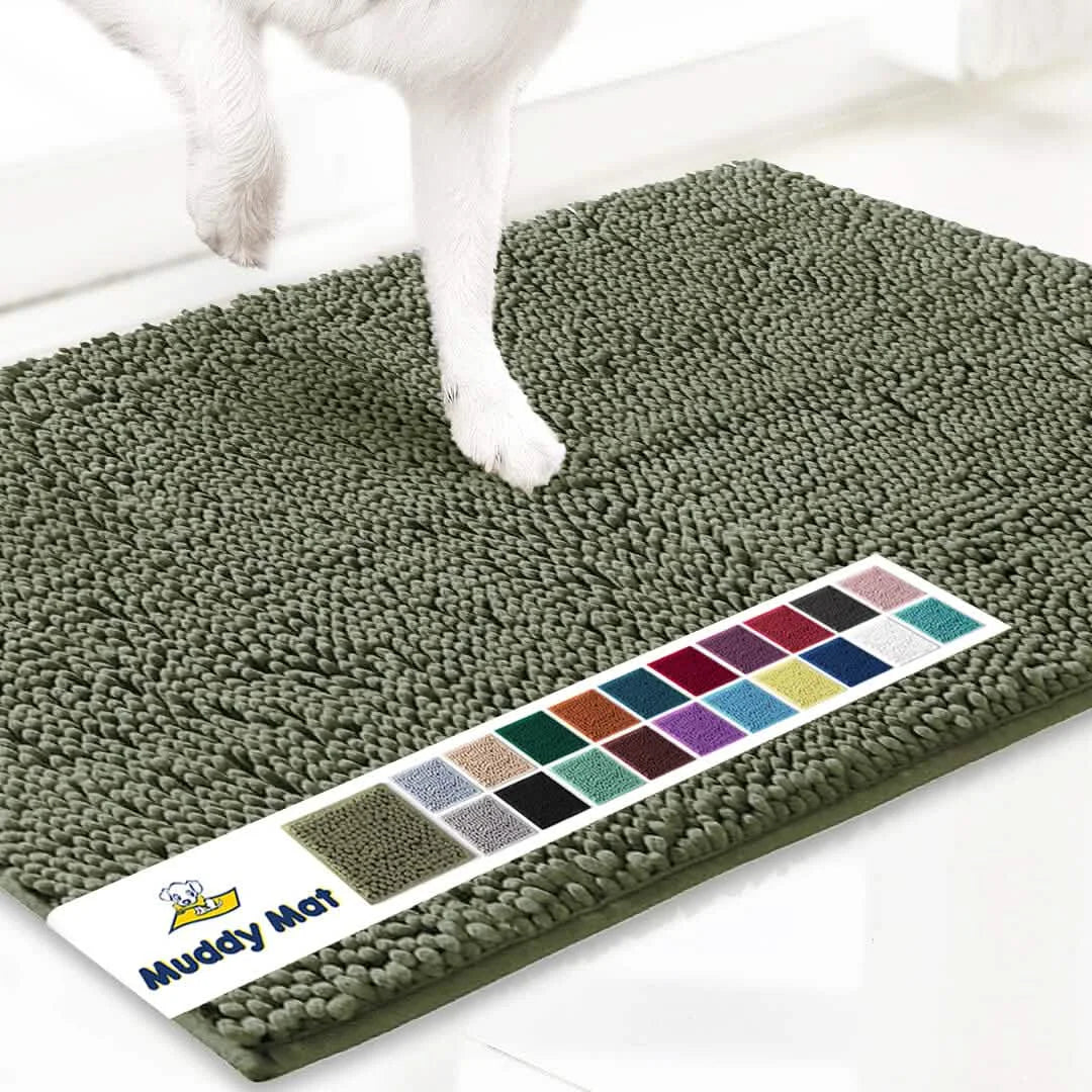 Muddy Mat Anti Mud Doormat Microfiber Dirt Trapper Non Slip