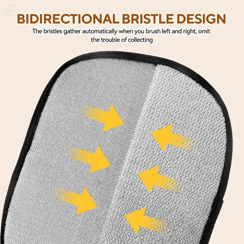 Pet Hair Removal Gloves Double Sided Grooming Tool For Pets