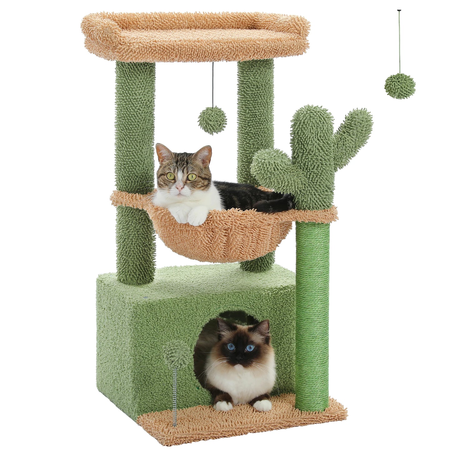 PAWZ Road 4In1 Cat Tree Indoor Condo And Cozy Perch