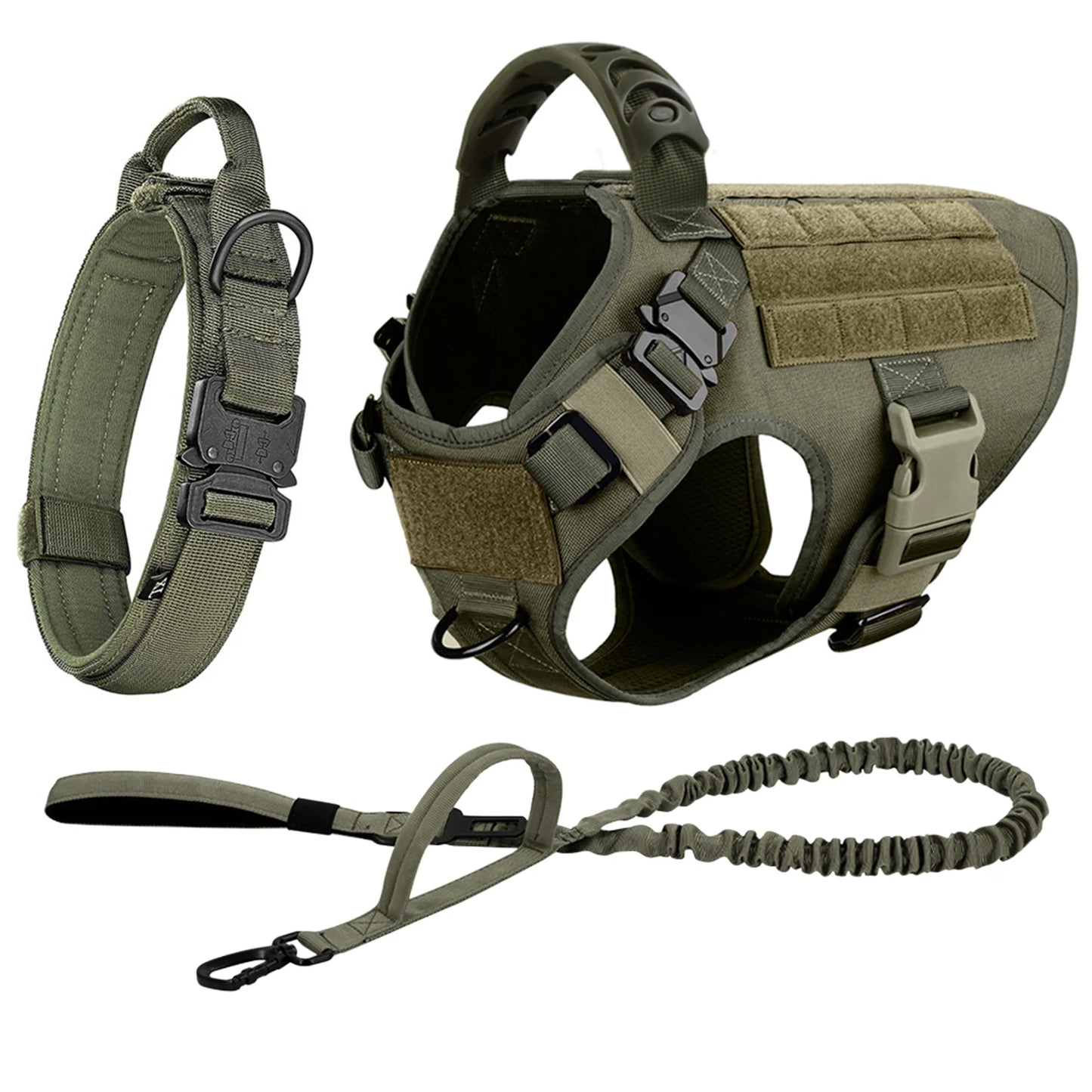 Nylon Dog Harness And Leash Set For Training And Walking
