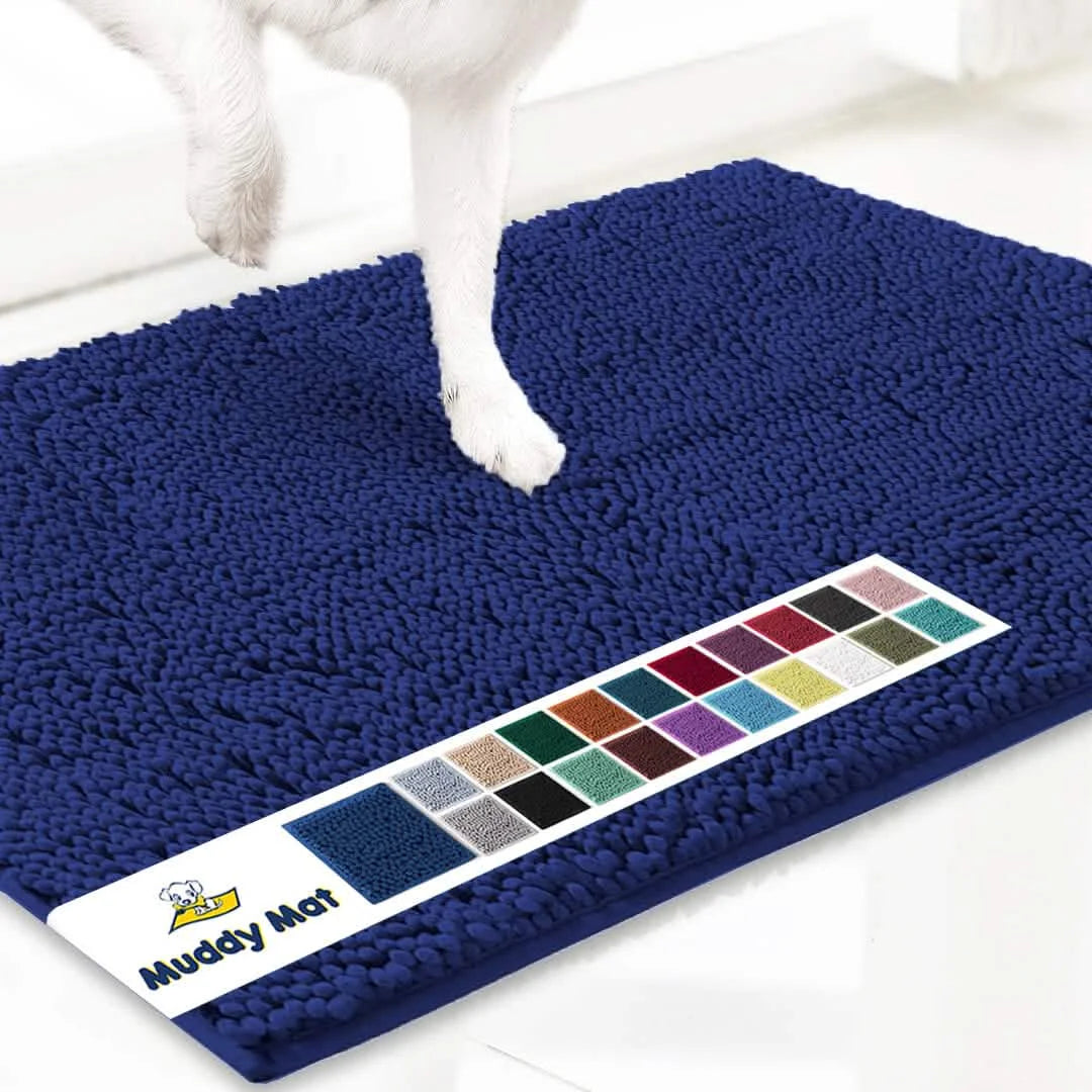 Muddy Mat Anti Mud Doormat Microfiber Paw Cleaner For Pets