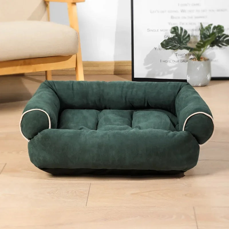 Super Soft Dog Bed Sofa With Anti Slip Bottom For Deep Sleep