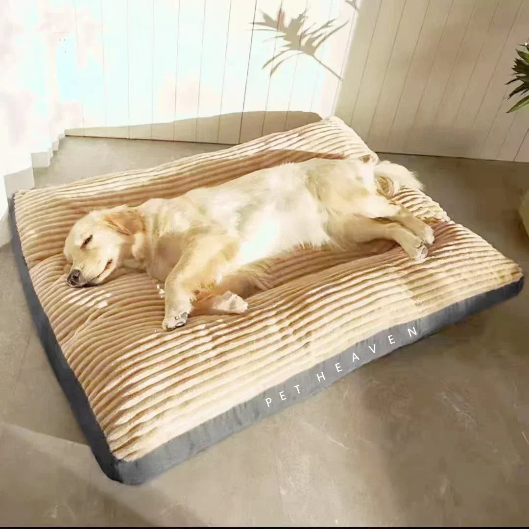 Corduroy Dog Mat Bed for Medium to Large Dogs Removable Washable