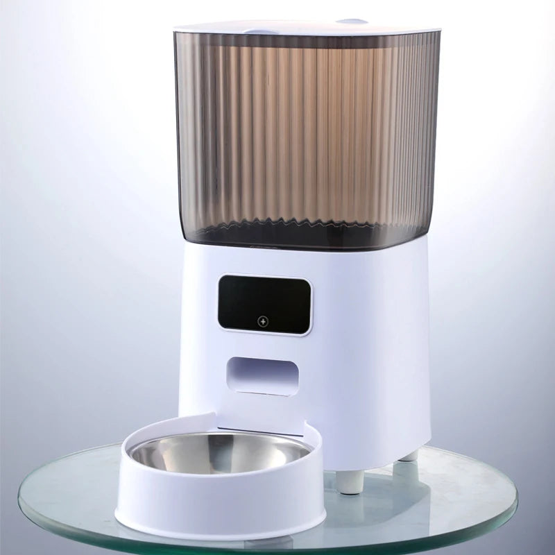 ZYfeeder Pet Feeder With Camera WiFi Timed Automatic Dispenser